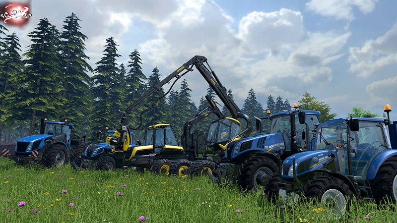 Farming Simulator 15 техника