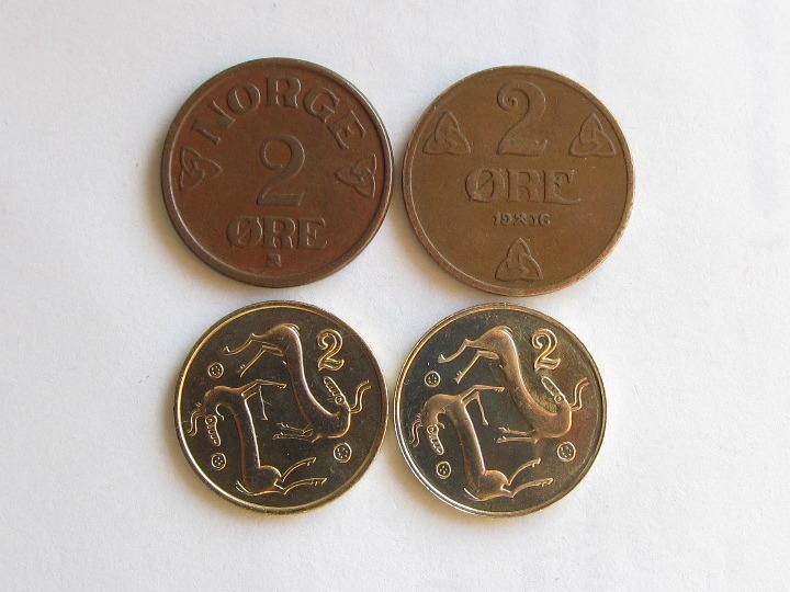 Монеты и банкноты №61 50 сенов (Индонезия), 2 цента (Кипр)