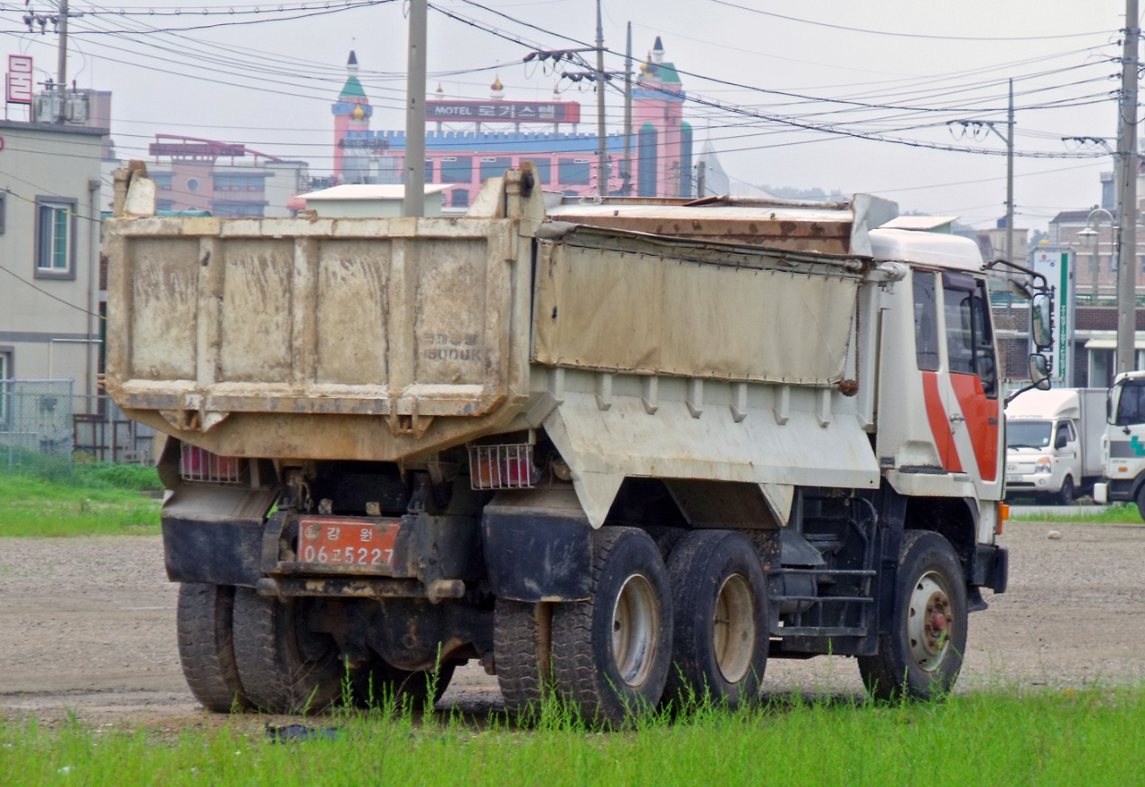 Construction equipment license plates of South Korea / 건설기계 차량 번호판 대한민국