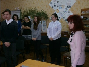 минута молчания в память блокады ленинграда, библиотека-филиал17 жукова, симферополь, крым,