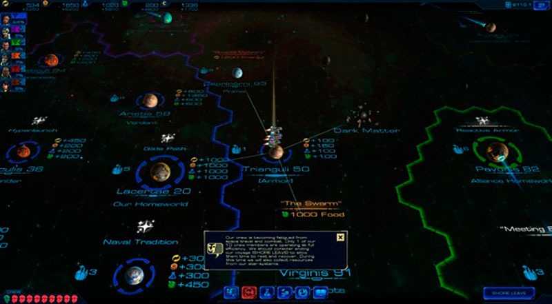 Sid Meiers Starships карта мира