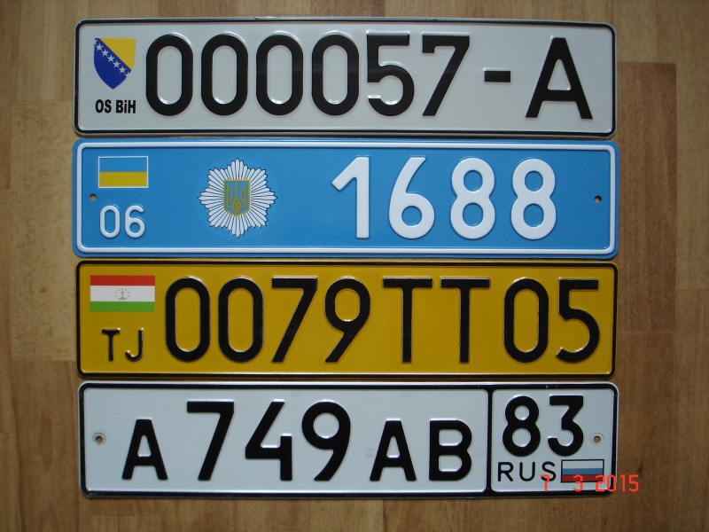 Как выглядит номер таджикистана Discussions on Tajik license plates - Page 3 - (TJ) Tajikistan - PlatesMania.com