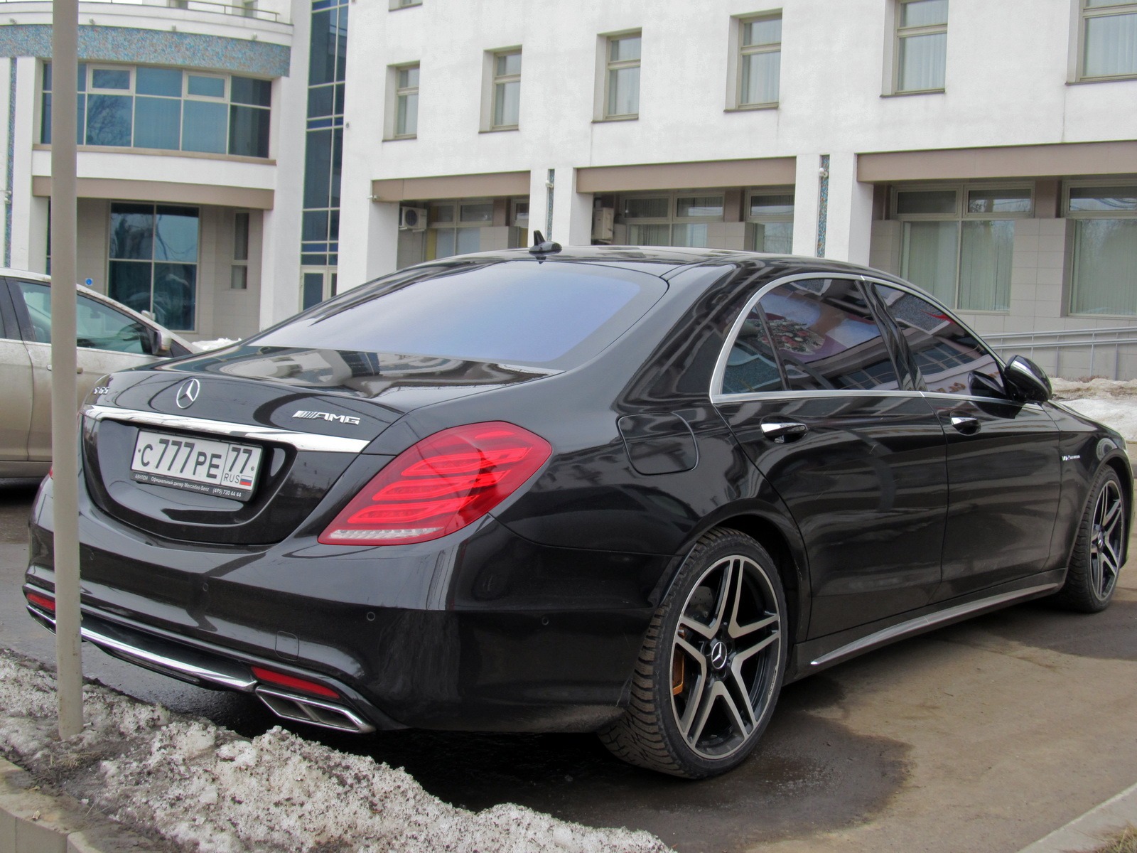 Мерседес AMG 65 матовый
