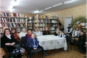 8 марта, дамский клуб, сплотились мы под сенью муз.есть женщина, библиотека-филиал17  жукова, симферополь, крым, россия, 