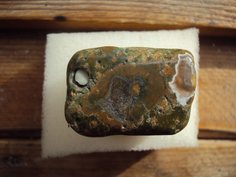 Энергия камней № 34 Халцедон (окатанный камень) фото, обсуждение
