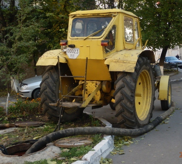 Номер трактора