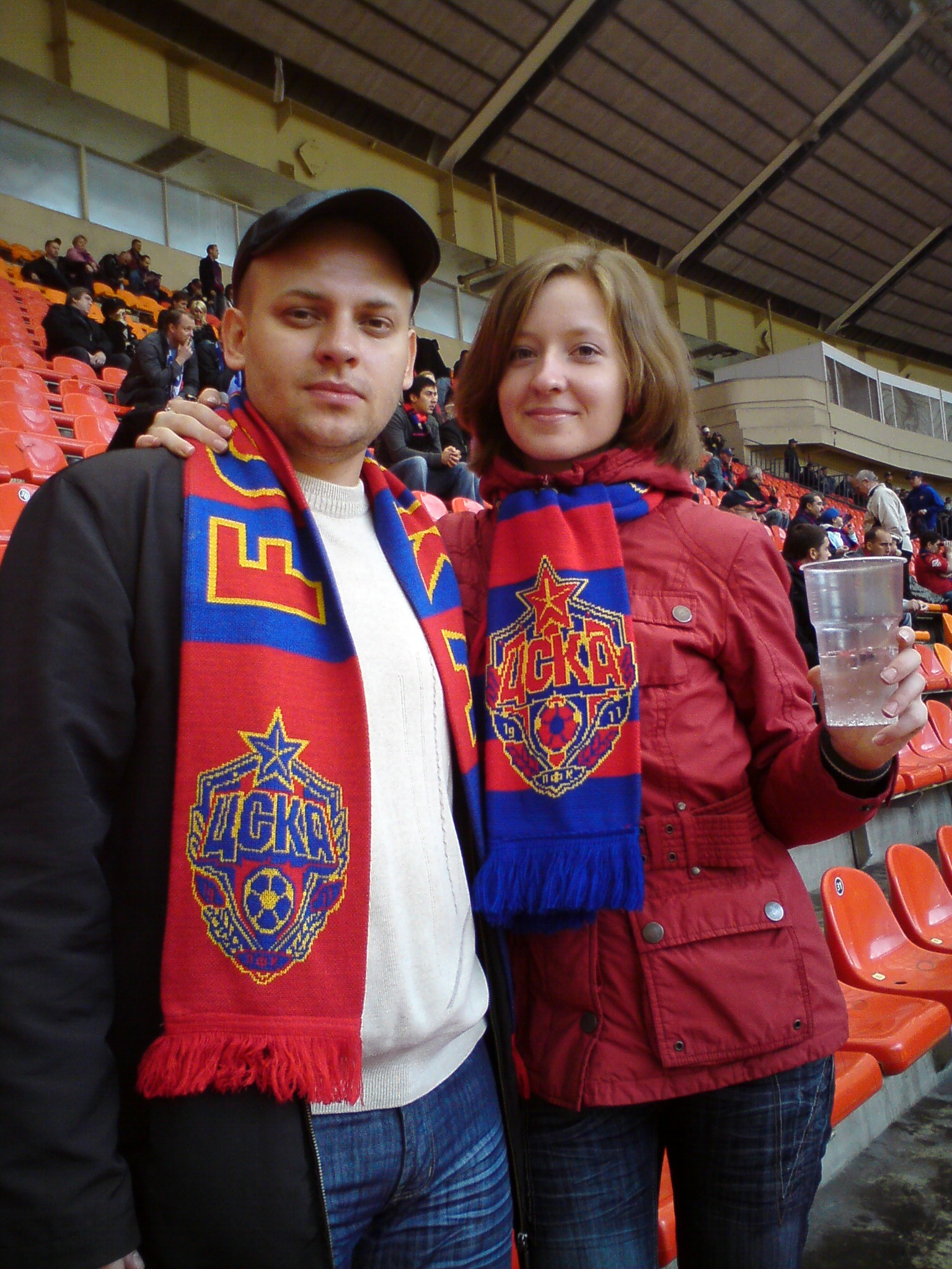 Сергей с любимой сестрой