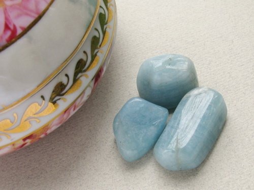 Энергия камней № 64 Аквамарин (окатанный камень) фото, обсуждение