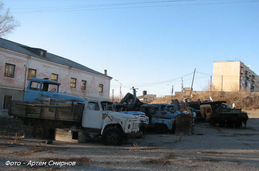 Автобаза УМC-1, поселок Aблaкeткa, город Уcть-Кaмeнoгopcк