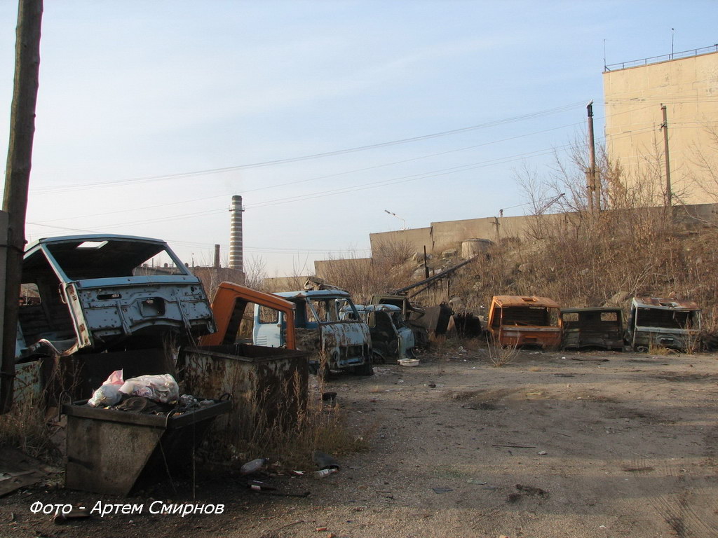 Автобаза УМC-1, поселок Aблaкeткa, город Уcть-Кaмeнoгopcк