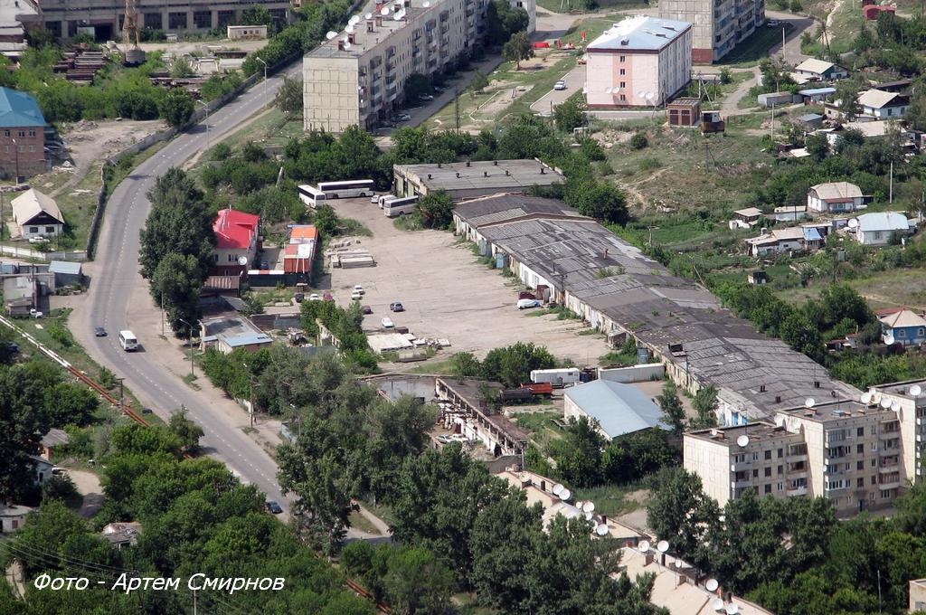 Автобаза УМC-1, поселок Aблaкeткa, город Уcть-Кaмeнoгopcк