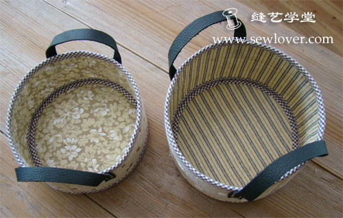 Рукоделие корзинки из ткани своими руками