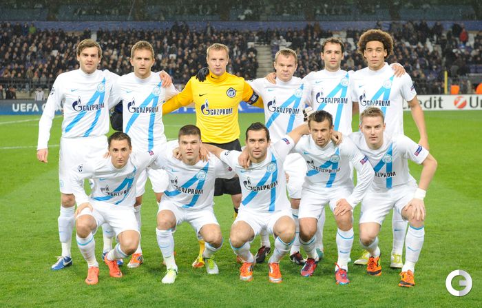 Команда Зенит 2012