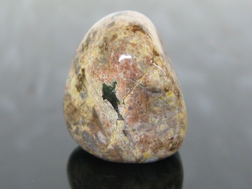 Энергия камней № 96 Леопардовая яшма (окатанный камень) фото, обсуждение