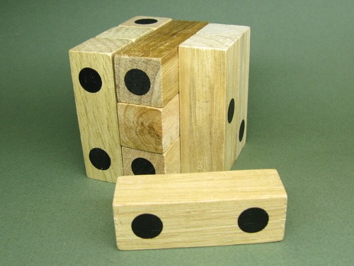 Занимательные головоломки №22 Игральный кубик фото, обсуждение