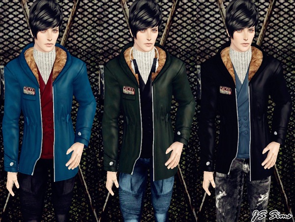 08/Dec/2012. 50. Fur Trimmed Parka For Males by JS Sims 3. Tags 08/Dec/2012. 50. Fur Trimmed Parka For Males by JS Sims 3. Tags