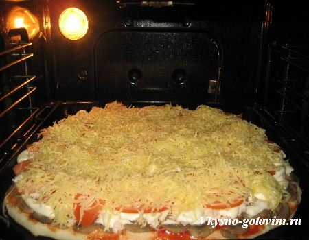 Рецепт пиццы с курицей в домашних условиях в духовке с фото Рецепт пиццы с курицей в домашних условиях в духовке с фото