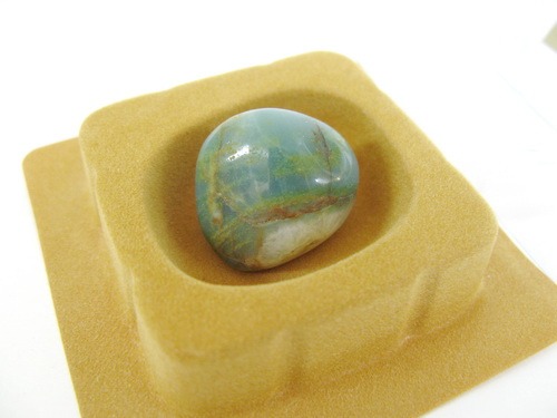 Энергия камней № 104 Голубой опал  (окатанный камень) фото, обсуждение