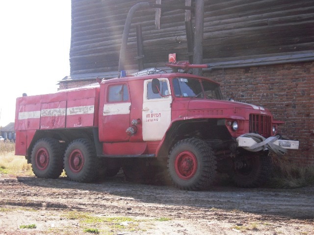 Урал 375 пожарный СССР
