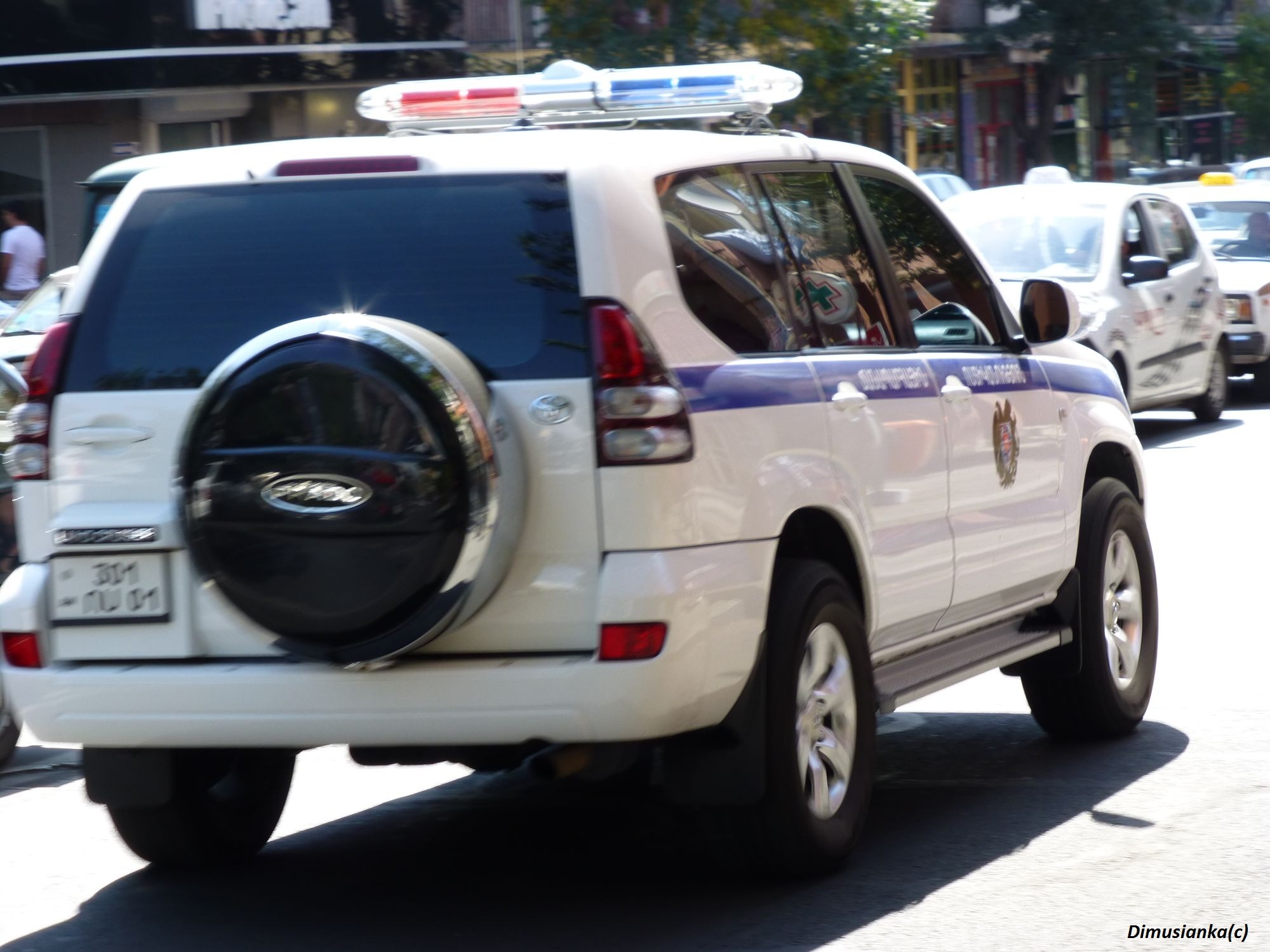 Полиция Армении автомобили