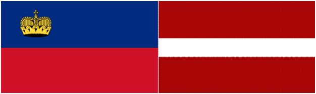 Лихтенштейн - Латвия