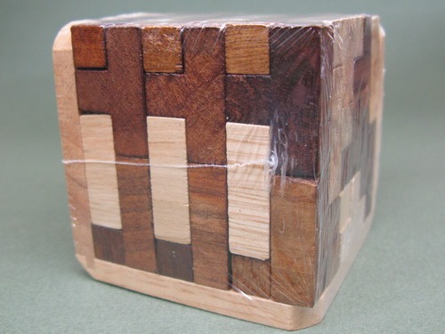 Занимательные головоломки №34 Разборный куб