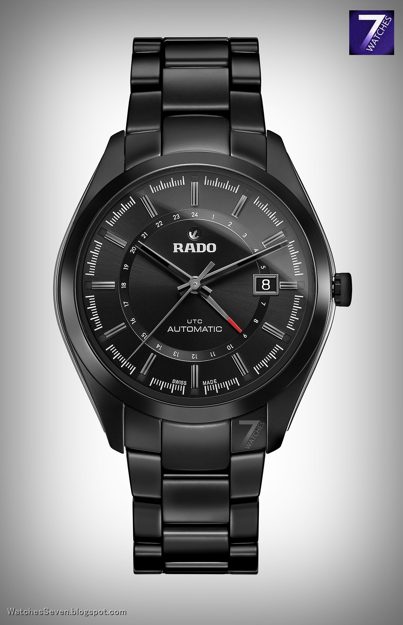 Watches 7: RADO - HyperChrome UTC Plasma Ceramic