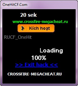 OneHitCF D3D Menu for CrossFire