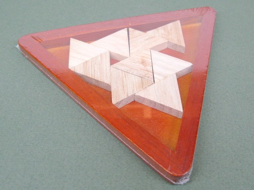 Занимательные головоломки №39 Треугольники в треугольнике