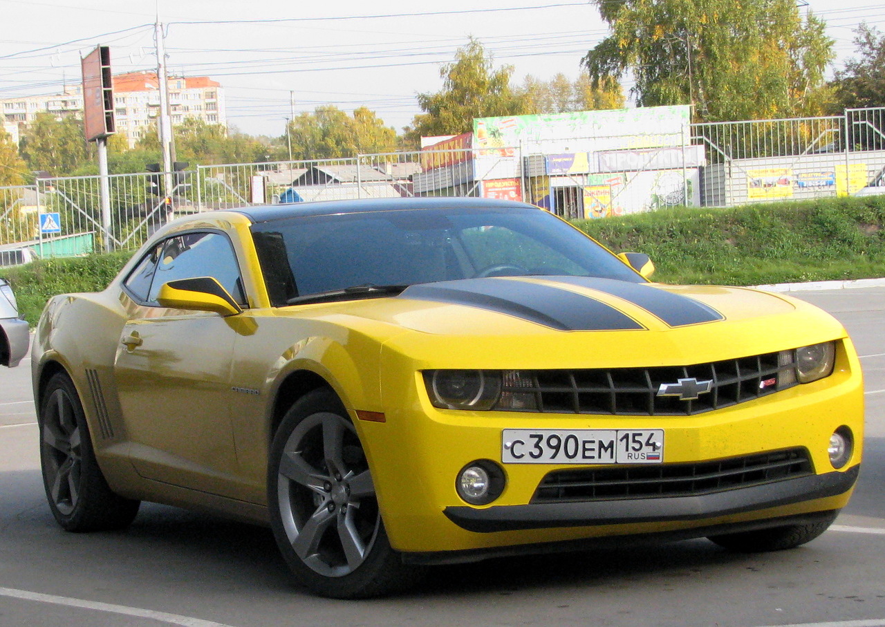 Шевроле Камаро камуфляж
