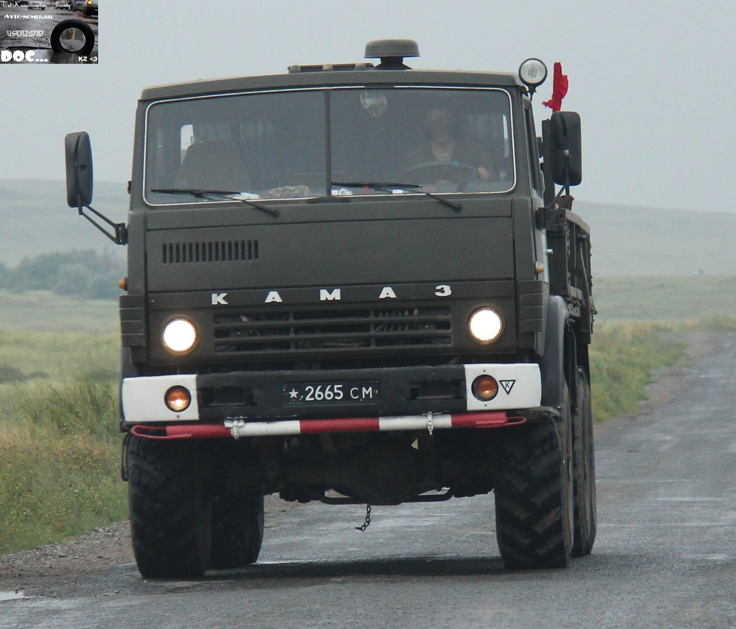 Как выглядят военные номера на машины