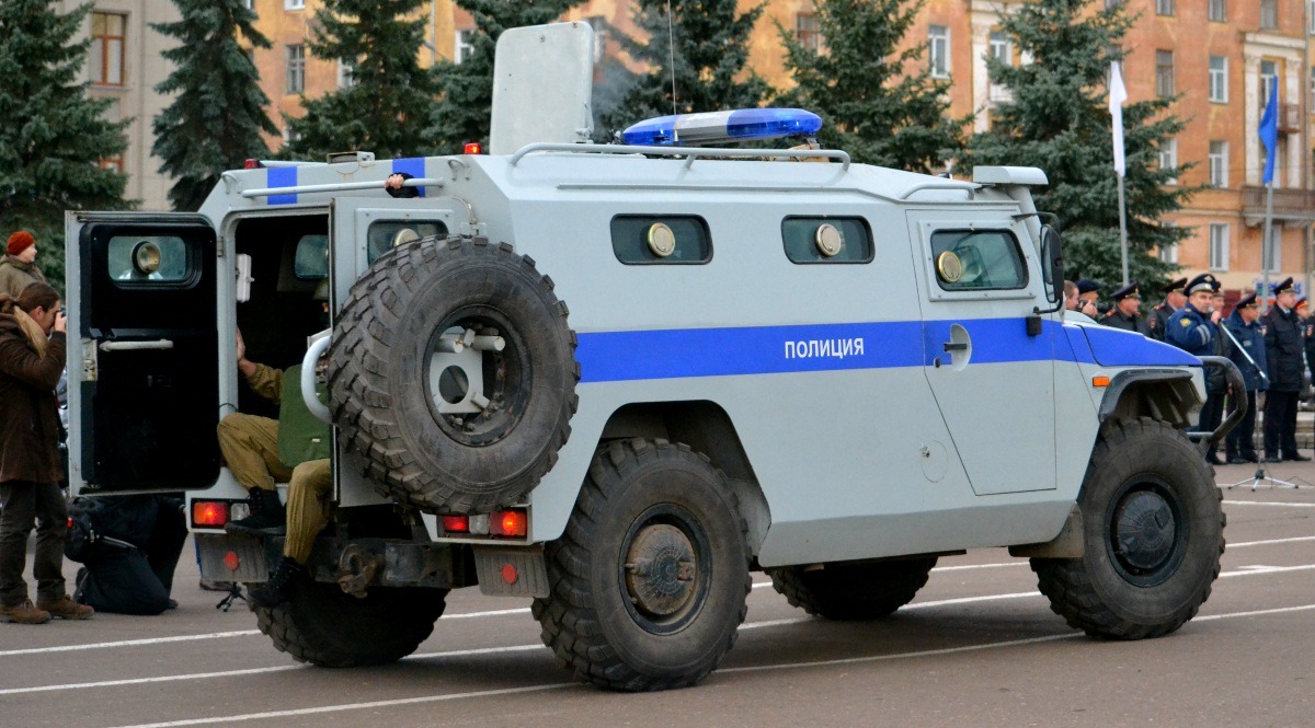 ГАЗ 233036 тигр СПМ 2 милиция