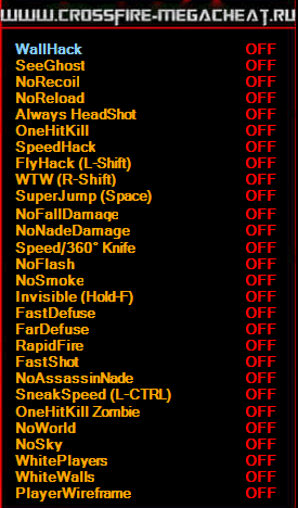 D3D MENU ZM DAMAGE для crossfire D3D MENU ZM DAMAGE для crossfire