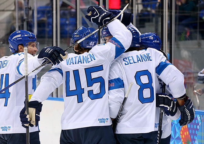 Россия проиграла Финляндии в 1/4 финала и покидает олимпийские игры в Сочи