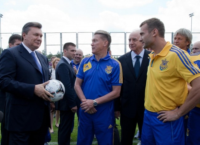 Футбол и политика на Украине