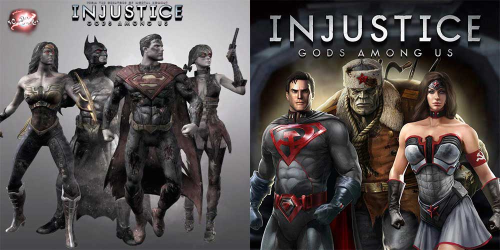 Injustice: Gods Among Us новые костюмы Injustice: Gods Among Us новые костюмы