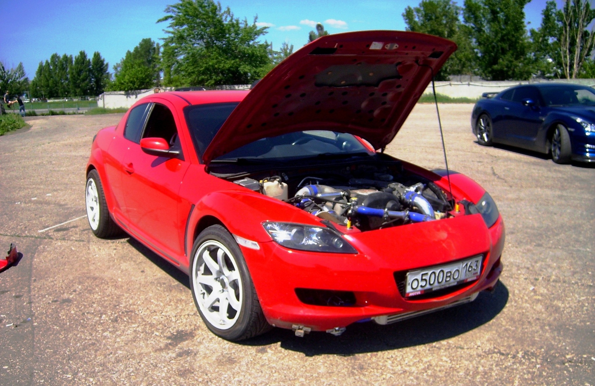 Машина rx8 выхлоп