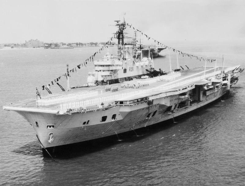 Ark Royal в 1957г