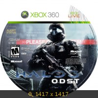 Halo 3 ODST - обложка к игре XBOX 360. 392935