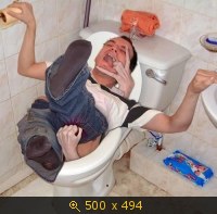 Унитаз засосал