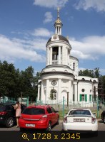 Парк Кузьминки. Храм Влахернской иконы Божией Матери