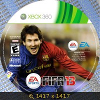 FIFA 13. Обложка к игре для XBOX 360. 1263991