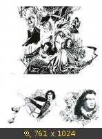 Ayami Kojima - Art Works Santa Lilio Sangre 7-100