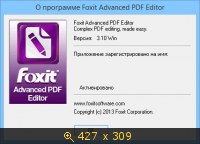 Foxit Advanced PDF Editor 3.10 RePack by KpoJIuK (2014) Русский