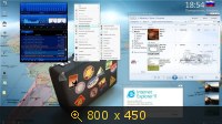 Windows 7 SP1 Ultimate Edition x86/x64 from Matros 14 (2014) Русский