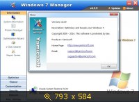 Windows 7 Manager 4.3.9.2 (2014) Английский