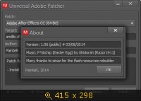 Universal Adobe Patcher 1.06 PainteR (2014) Английский