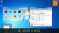 Windows 7 Ultimate x86-x64 SP1 Integrated March By Maherz (2014) Русский
